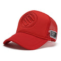 Trendy Brand Solid Color Tall Truck Hat Truck Hat For Men And Women Couples Caps
