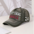 Spring And Autumn Men's And Women's Style Baseball Caps With Fashionable NEW YORK Letter Embroidery. Versatile For Outdoor Cycling.