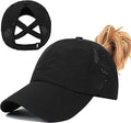Womens Ponytail Hat Baseball Cap