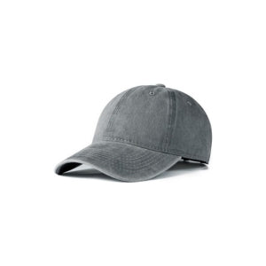 Washed Cotton Baseball Cap – Vintage Grey