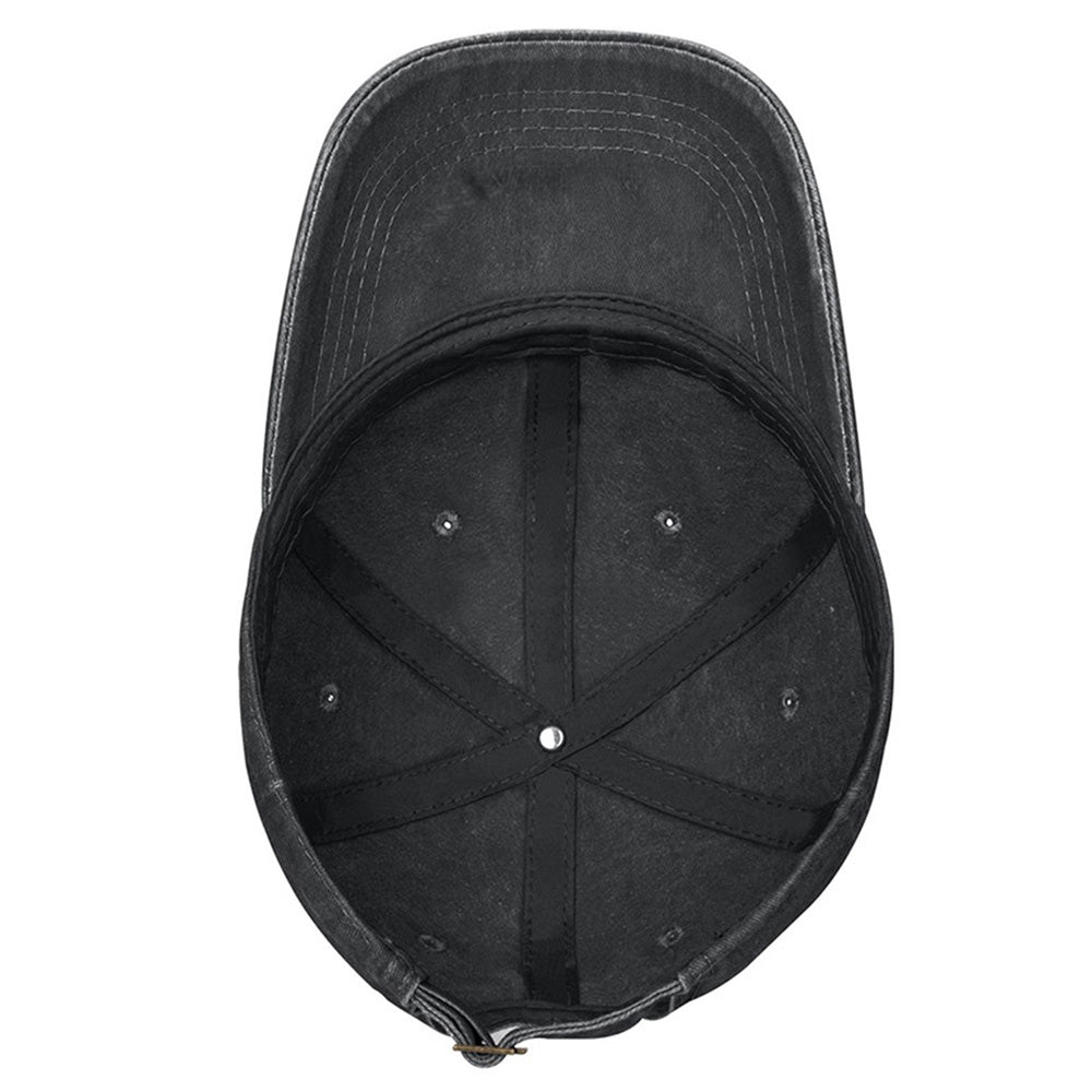 2pcs Cute Spooky BOO Cap For Women Men, Adjustable Embroidered Wash Cotton Baseball Cap